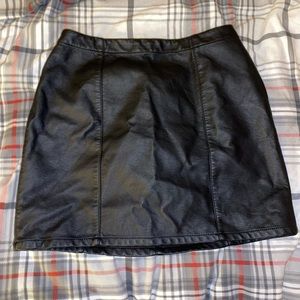 Forever 21 Faux Leather Skirt